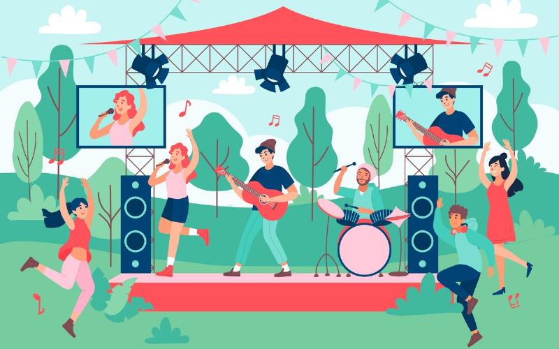 Concert de musique classique gratuit dans un jardin parisien, pour tous